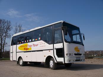 Autobusu parks Rga Iveco